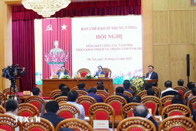 Ban Chỉ đạo 35 Trung ương triển khai nhiệm vụ trọng tâm năm 2026