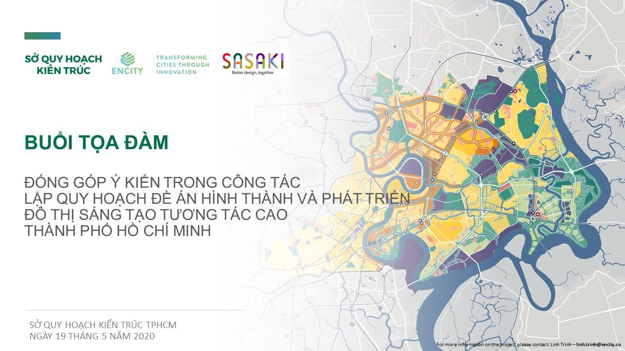 ‘Khu Đô thị sáng tạo tương tác cao TP.HCM”: Sở Quy hoạch – Kiến trúc tổ chức tọa đàm cùng khối Doanh nghiệp và Học thuật  