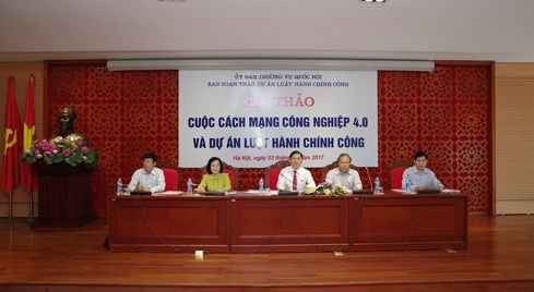 Cách mạng công nghiệp 4.0 và dự án Luật Hành chính công: Mức độ sẵn sàng thấp