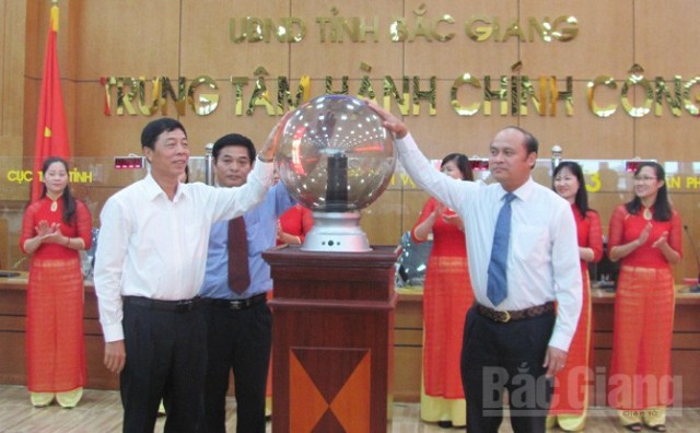  Bắc Giang: Khai trương Trung tâm hành chính công