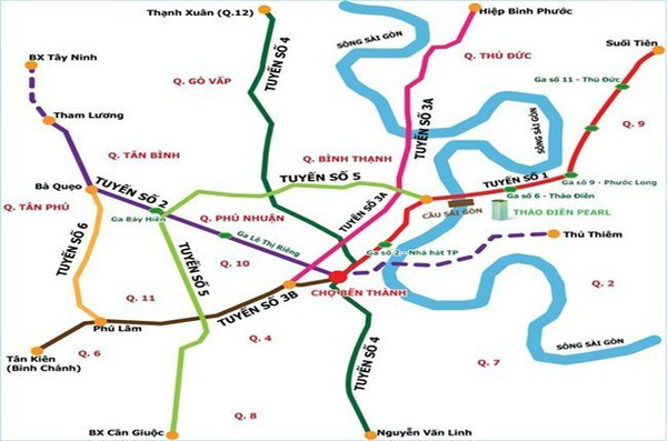 Gần 42.000 tỷ đồng xây tuyến metro số 5