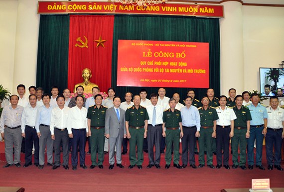 Bộ Tài nguyên và Môi trường và Bộ Quốc phòng phối hợp lập quy hoạch, kế hoạch sử dụng đất 