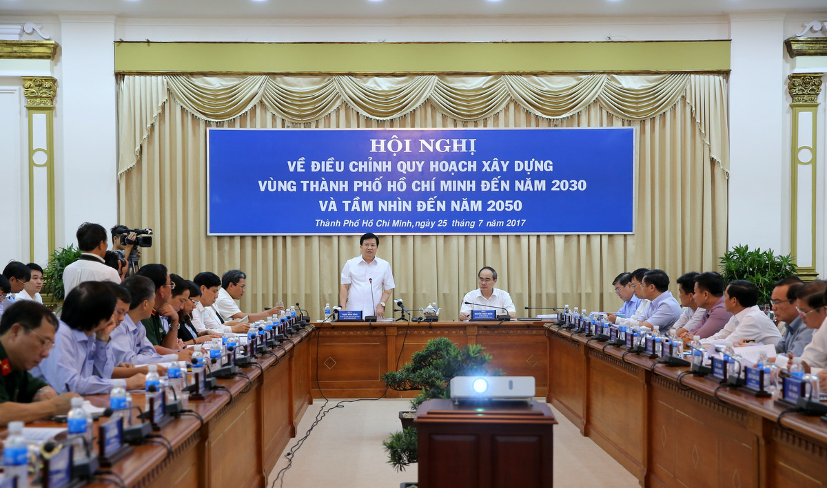 Điều chỉnh Quy hoạch xây dựng vùng TPHCM