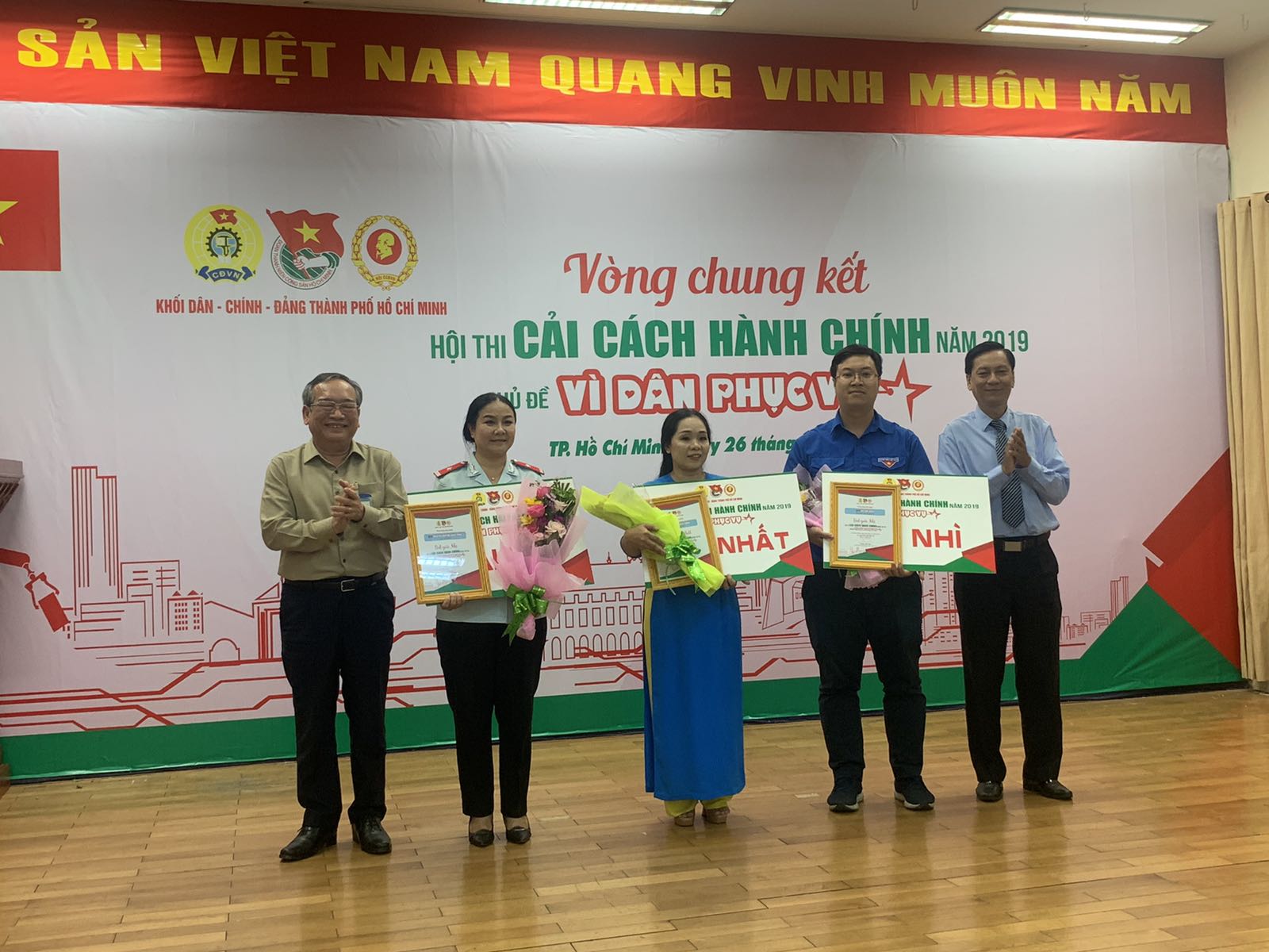 Sở Quy hoạch - Kiến trúc đạt giải nhì Hội thi Cải Cách Hành Chính năm 2019