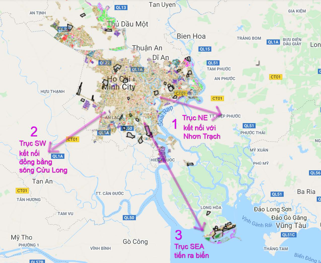 GÓP Ý TƯỞNG QUY HOẠCH CHUNG TP.HCM 2021 (KTS. Kevin Doan Quang Vinh)
