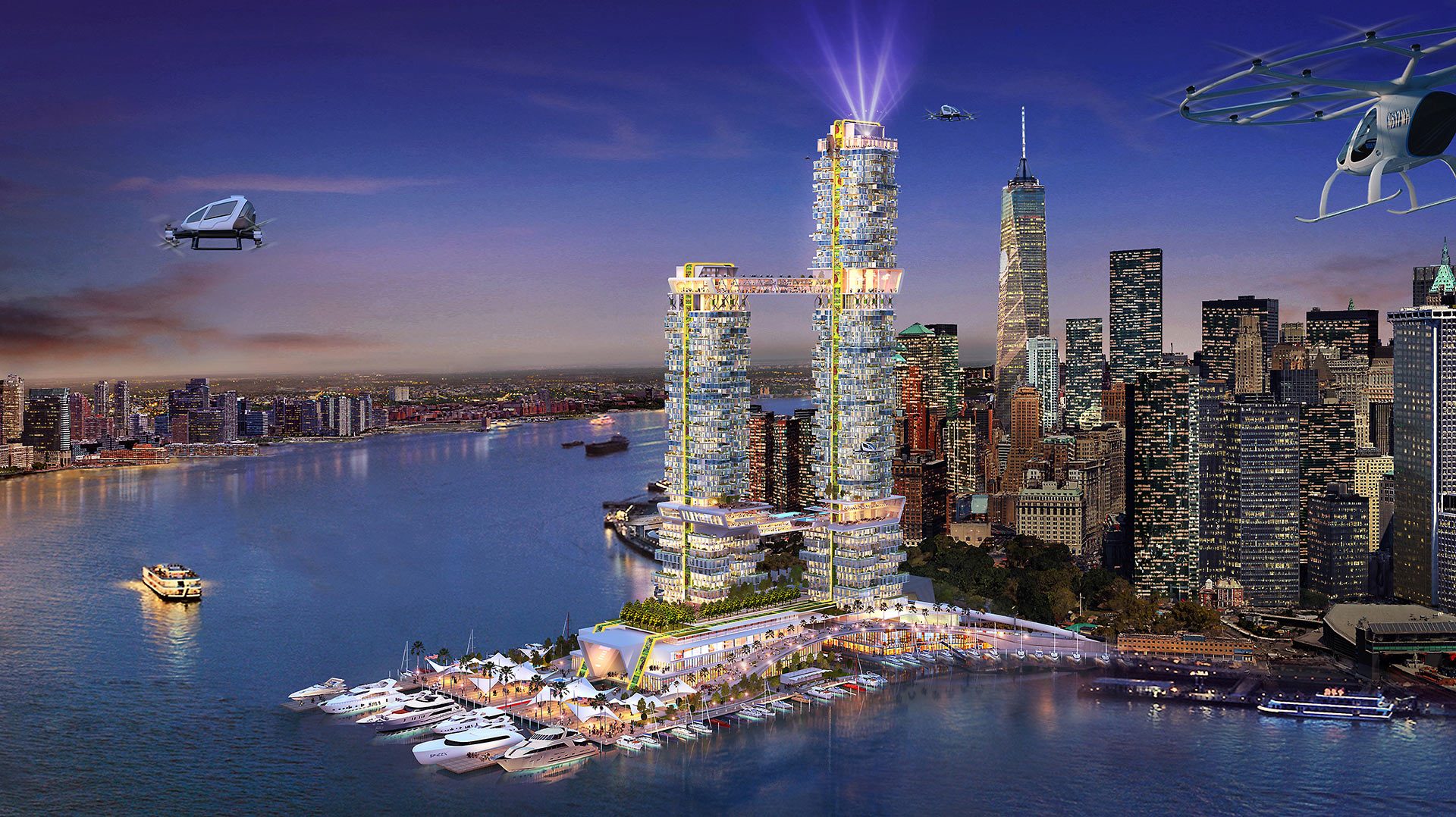 Pier 2: Mô hình dự án trong tương lai