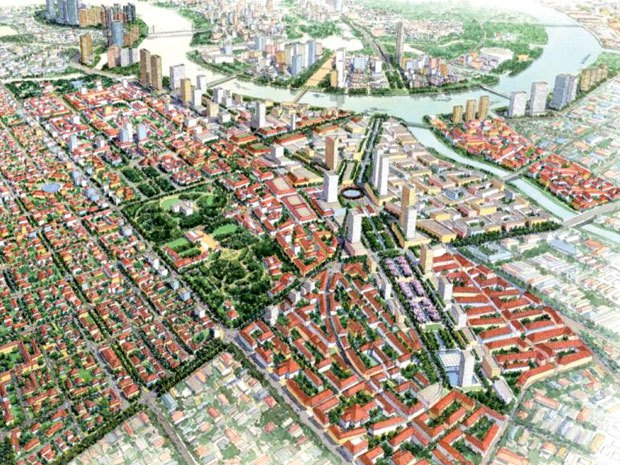 Đồ án quy hoạch khu trung tâm Thành Phố Hồ Chí Minh